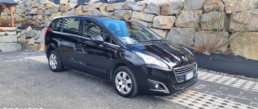 Peugeot 5008 cena 36900 przebieg: 186221, rok produkcji 2016 z Węgorzewo małe 56